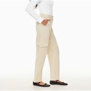 Aritzia Wilfred Maeve Cargo Pant Mid-rise twill cargo pants